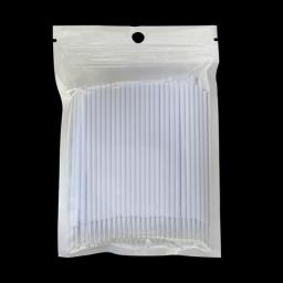 100pcs Disposable Micro Brushes Eyelashes Mascara Swab Lash Extension Brush Makeup Applicator Wands Cosmetic Tools