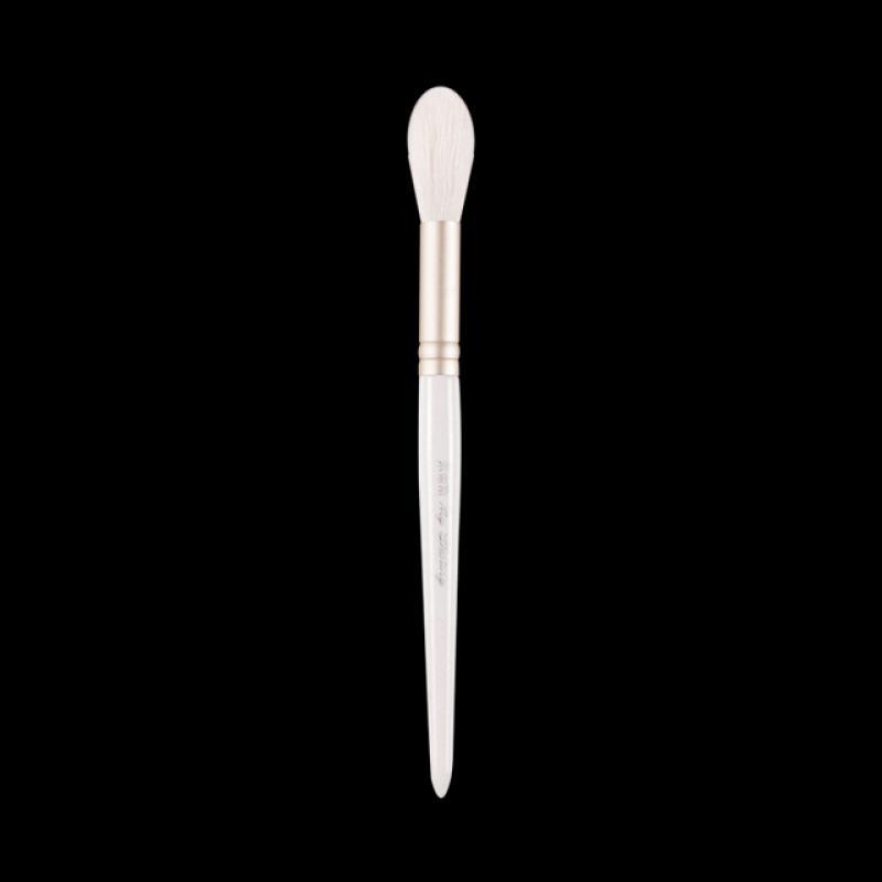 MyDestiny The Snow White Makeup Brush Flame Highlight Brush Natural Animal Hair Face Brush- Goat Hair-006