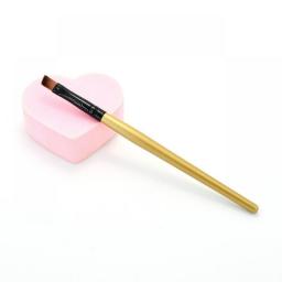 1Pc Professional Eyeshadow Brush Small Angled Eyebrow Brush Brow Contour Brush Fine Eyeliner Brush Cosmetic Brush Tool