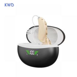Hearing Aid Rechargeable Digital 16 Channels Hearing Aid Magnetic Charging Hearing Impaired Low Noise Sound Amplifier Adjustable