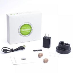 ITE Ear Hearing Aids Rechargeable Hearing Device For The Elderly Audifonos Sound Amplifier For Deafness Sound Amplifier