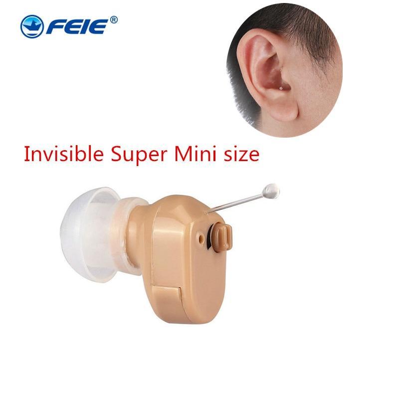 Invisible CIC Hearing Aid Mini Digital Hearing Aids For The Elderly Small ITE Ear Aids Hearing Amplifier S-900A