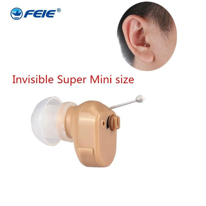 Invisible CIC Hearing Aid Mini Digital Hearing Aids For The Elderly Small ITE Ear Aids Hearing Amplifier S-900A