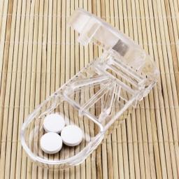 Medicine Box Pill Caplets Medicine Dose Tablet Cutter Splitter Divide Compartment Storage Box Portable Home Medicine Case Boxes