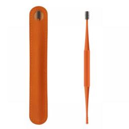 1 2PCS Ear Wax Removal Tool Ear Cleaning Sticks Earpick Remover Silicone Ear Pick Double Head Ear Cleaner 360° Spiral Swab
