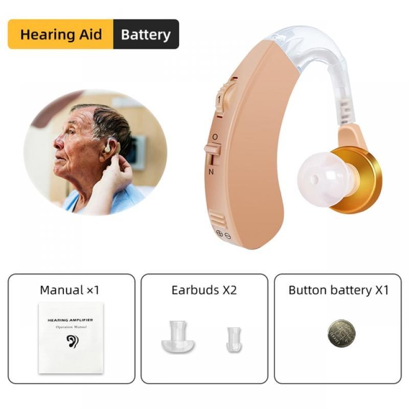 Yongrow Hearing Aids Sound Amplifier Hearing Aid for the Deafness Behind Ear Adjustable Amplifier Audifonos Speaker Amplified
