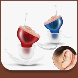 Hearing Aids Small Inner Ear Invisible Hearing Aid Adjustable Wireless Mini CIC Left/Right Ear Best Sound Amplifier Hearing Loss