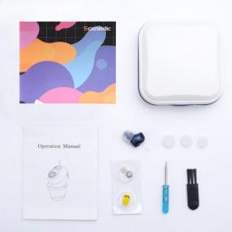 CIC Invisible Hearing Aid Mini Hearing Device Ear Audifono Sound Adjustable Hearing Aids For The Elderly Sound Amplifier