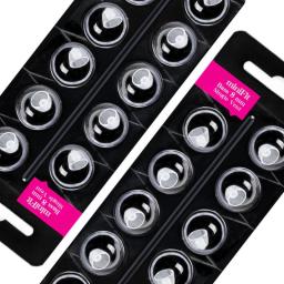 Hearing Aid Eartips MiniFit Replacement Open Dome Mini Fit Open Bass 8mm Single Vent  For Oticon RITEC RIC Hearing Aids
