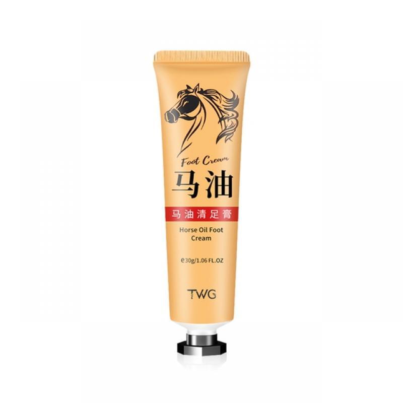 30g Horse Oil Anti-Drying Crack Foot Cream Heel Cracked Repair Cream Removal Dead Skin Long Lasting Moisturizing Hand Feet Care