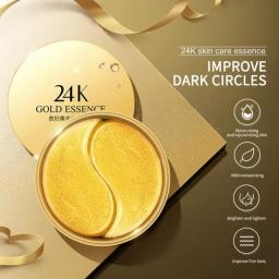60pcs/lot Eye Mask Hydrating Moisturizing Eye Patches Remover Dark Circle Anti Wrinkle Collagen Under Eye Korean Skin Care Mask