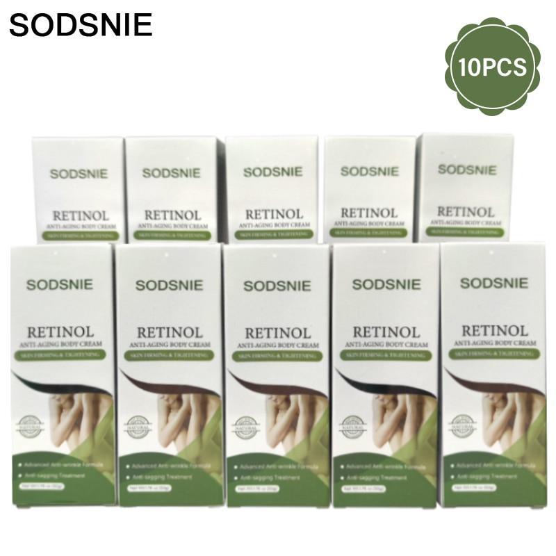 Body Firming Lifting Cream Moisturizing Improve Sagging Skin Retinol Anti Aging Remove Wrinkle Whitening Body Skin Care 10PCS