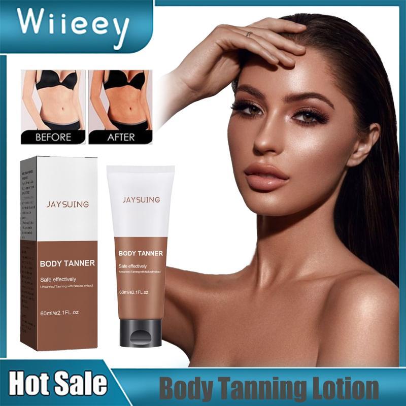 Self Tanning Cream Blackening Bronzer Accelerator Waterproof Sexy Solarium Beach Shine Protection Suntan Tanners Lotion Cream