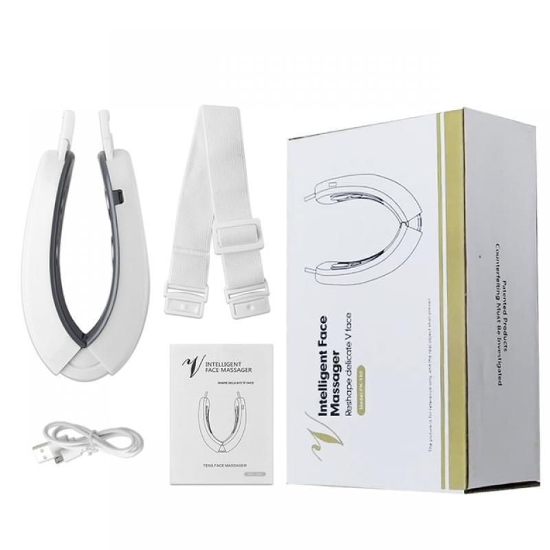EMS Slimming Facial Lifting Device Vibration Massager Double Chin V Face shaped Cheek Lift Belt Beauty Device Machine Skin Care