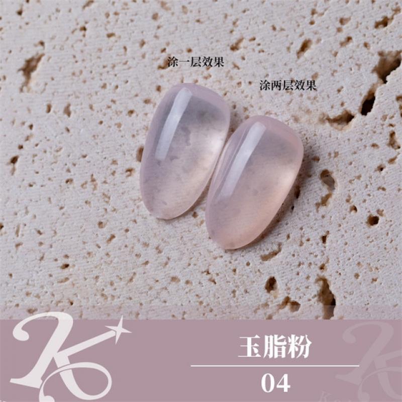 8ml Summer Translucent Gel Nails Pudding Jelly Gel Nail Polish UV Gel Semi Permanent Varnish Ice Through Nail Art Gel Manicure