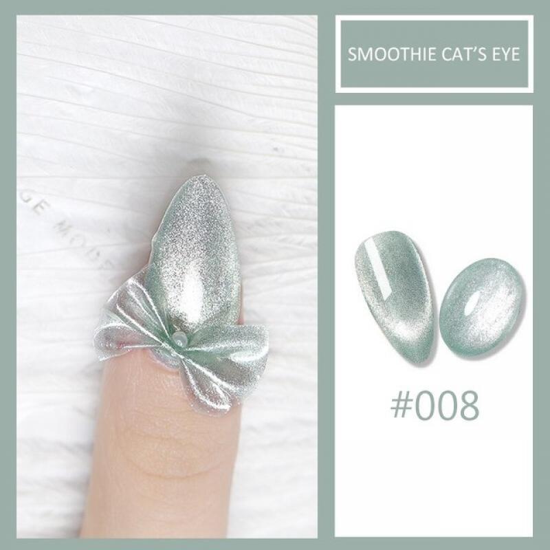9D Crystal Cat Eye Gel Nail Polish Holographic UV Soak Off Gel Lacquer Magnetic Hybrid Gel Varnish For Manicure 9 Color