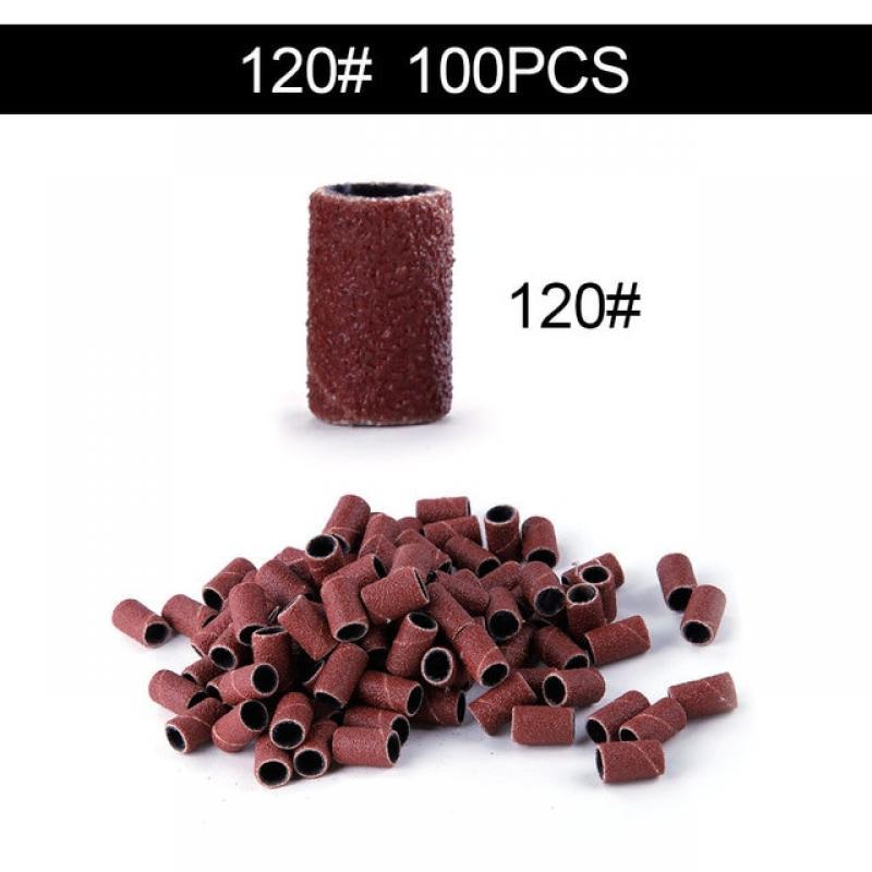 Sanding Bands Nail Power Drill Accessories Electric Drill Bits Sand Cloth Refillable Sanding Replacement Manicure Machine