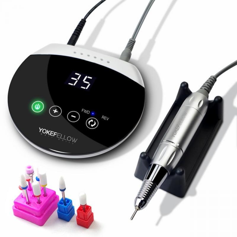 35000RPM Nail Drill Machine Touch Switch For Acrylic Nail Gel Electric Nail Sander Professional Nail File Suitable Manicurist
