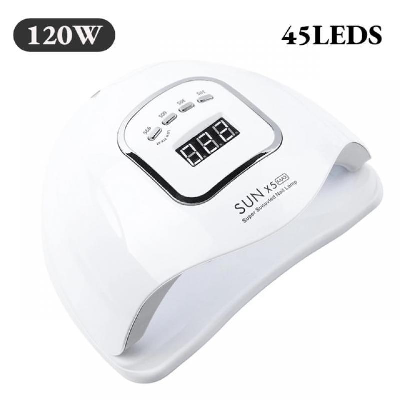 168W 42LEDs Nail Drying Lamp For Manicure Professional Led UV Drying Lamp With Auto Sensor Smart Nail Salon Equipment Tools