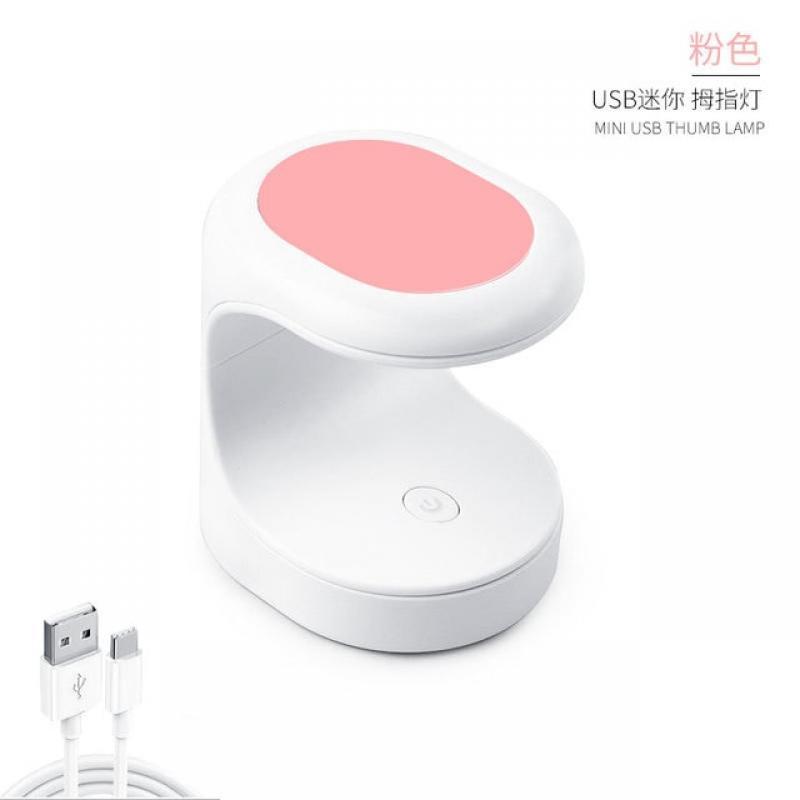 16W Mini Nail 30S Fast Dryer UV LED USB Lamp Manicure Egg Design Machine Single Finger Nail Art Tool Gel Curing With USB Free