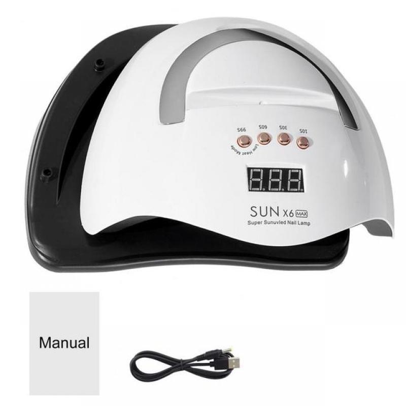 1 Set Convenient Large Space Nail UV Lamp Nail Art Lamp Smart Touch Control  Cure Nail Gel