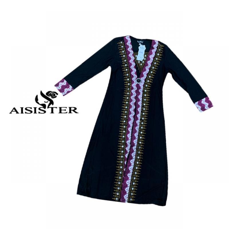 6-12years Old Muslim Children Abaya Diamond Kaftan Islam Clothing Girl Kids Maxi Dress African Dubai Saudi Turkey Prayer RobeS87