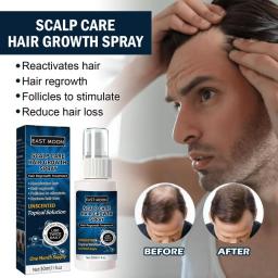 Hair Growth Solution Damaged Hairline Repair Spray Dense Hair Capsules Prevent Loss Alopecia Liquid For Man Women Essential Oil