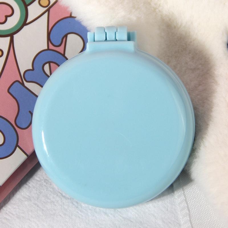 Small Size Hair Comb with Folding Mirror Traveling Portable Massage Folding Comb Women Girl Hair Brush with Mirror Styling Tools