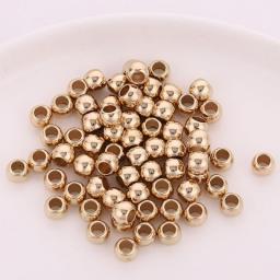 Hair Braid Beads 8mm Gold Silver Glossy Dreadlocks 50pcs/bag Hair Ring Braid Dread Dreadlock Beads Cuffs Clips Approx 4mm Hole