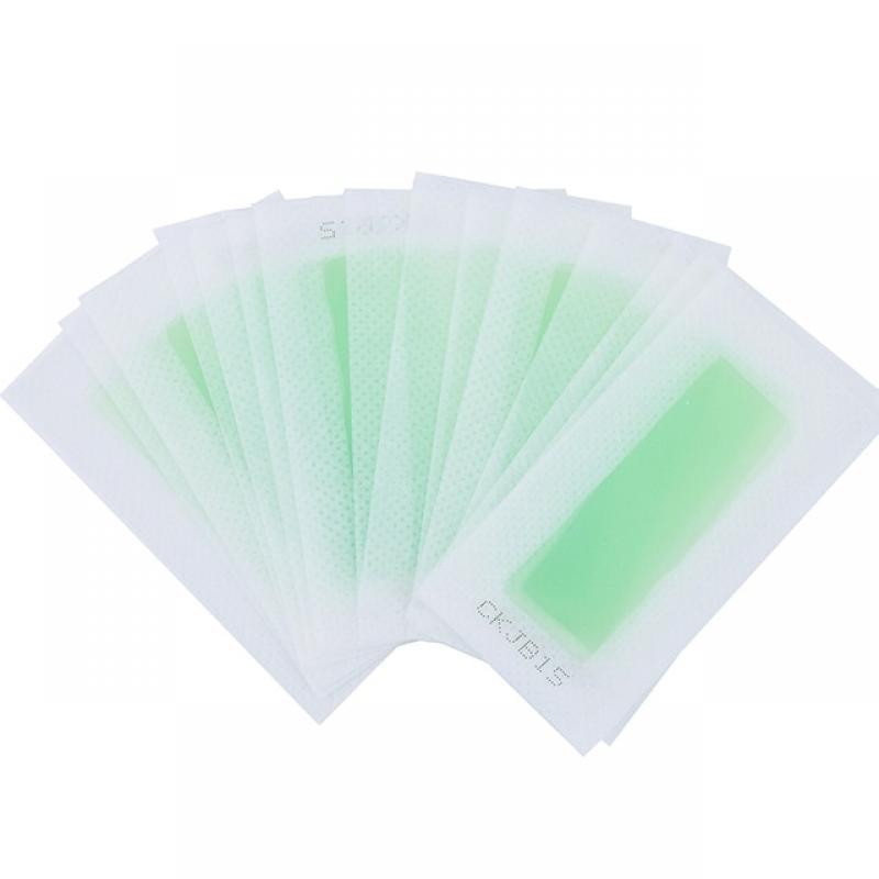 15 Sheets New Facial Summer Professional Hair Removal Wax Paper Lip Sticker Ladies Face Non-Permanent Mustache Lip Hair