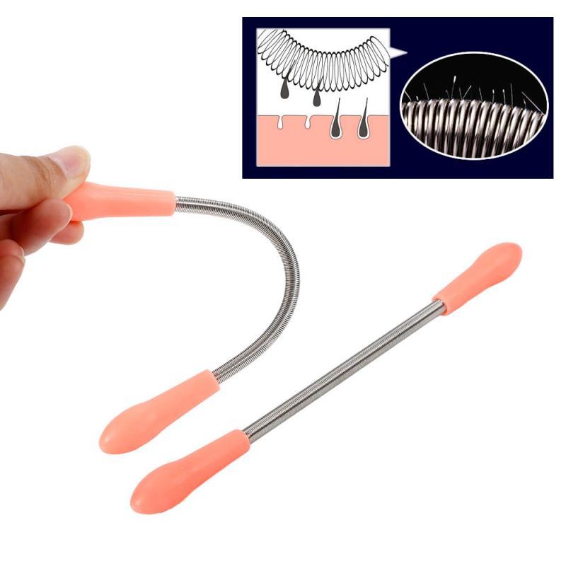 ELECOOL New 1pc Face Hair Removal Device Pull Faces Delicate Micro Spring Female Manual Epilator Depilation Shaving Hair Remover