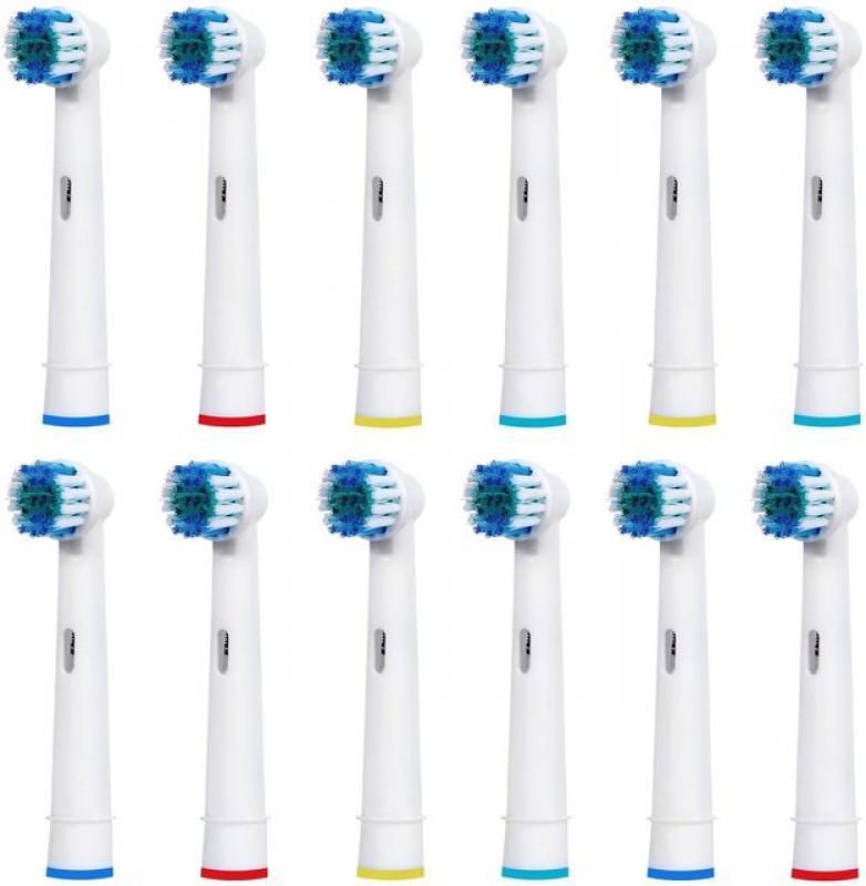 12pcs Replacement Brush Heads For Oral-B Electric Toothbrush Advance Power/Vitality Precision Clean/Pro Health/Triumph/3D Excel