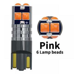 1pcs 3D Led W5W T10 Car Signal Lamp 501 194 Bulbs 3030SMD Clearance Lights Reading Lights Interior Lights 6000K White Ice Blue