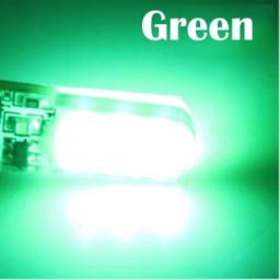 1 PCS T10 W5W LED Bulbs Car Signal Lights COB 12V 7000K White Auto Interior Deome Reading Wedge Side Trunk License Plate Lamps