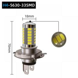 1Pcs H7 H1 H3 LED Car Headlight Bulbs Mini Size 12V 60W 6000K White Super Bright Fanless Wireless DC12V H7 LED Head Lamp