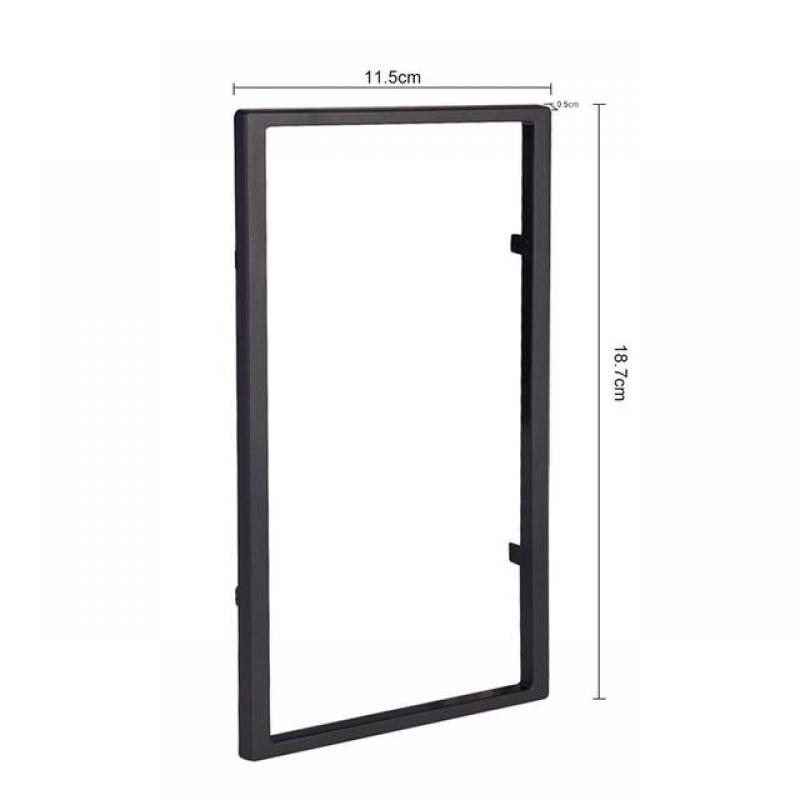 175mmx100mm Car Double 2 Din Universal Board Installation Audio Fascias Frame Fitting Mounting Kit For 3.94 Inch MP5