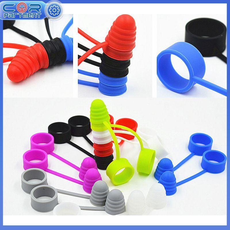 Silicone Vape Band Silicone Drip Tip Cover Dust Cap for RDA RTA Tank Atomizer Dust cover protective cap Auto Styling Accessories