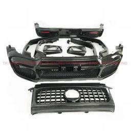 B Style Dry Carbon Fiber Body Kit For Benz W464 G-class G350 G500 G550 G63 G65 Front Bumper Rear Bumper Side Fender
