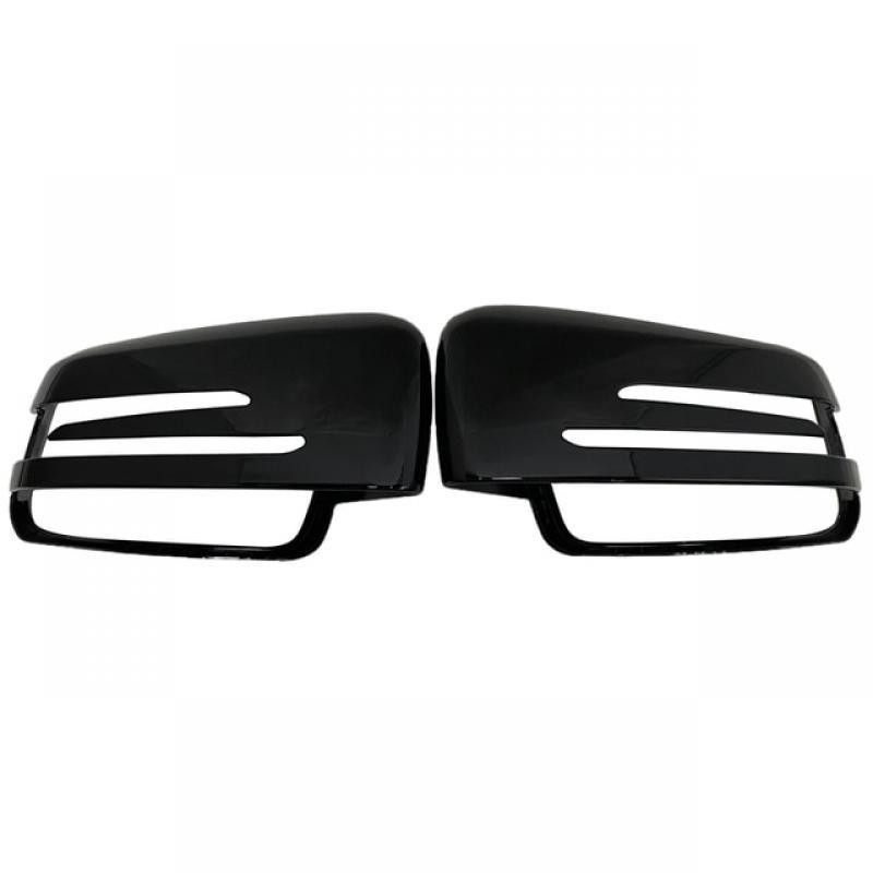 2pcs Replacement Carbon Fiber Pattern Rearview side Mirror cover caps For Mercedes Benz W176 W246 W204 W212 W221 C117 X204 X156