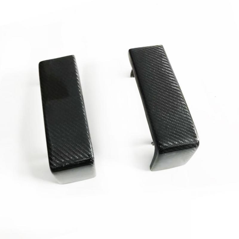 1 Pair Carbon Fiber Front Bumper Trim Cover For Benz W463 G63 G65 AMG
