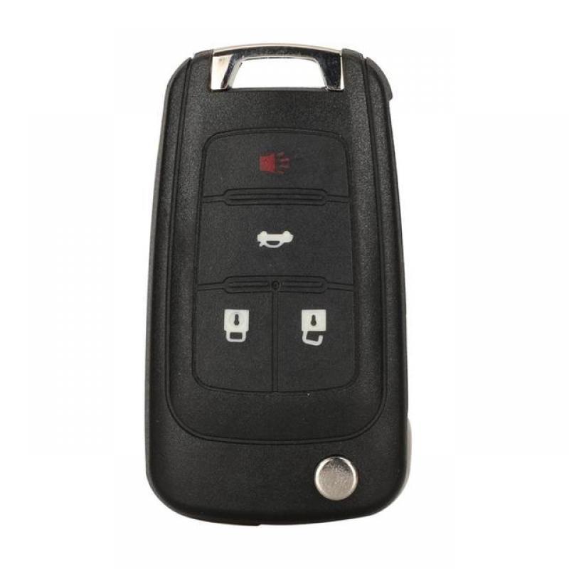 jingyuqin Replace For Chevrolet Cruze Epica Lova Camaro Impala 2 3 4 5 Button HU100 Blade Flip Folding Remote car Key Shell
