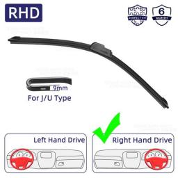 Car Wiper Blades J Hook Windscreen Wiper Automobile Windshield Wiper Soft Rubber 13