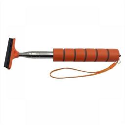 Car Rearview Mirror Wiper  Stainless Steel Telescopic Retractable Layered Brush Head Window Wash Cleaning Brush Wiper