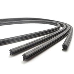 2Pcs 26'' 6mm Silicone Wiper Blade Frameless For Auto Car Bus Windshield Black Wholesale Direct Selling In-Stock Stocked
