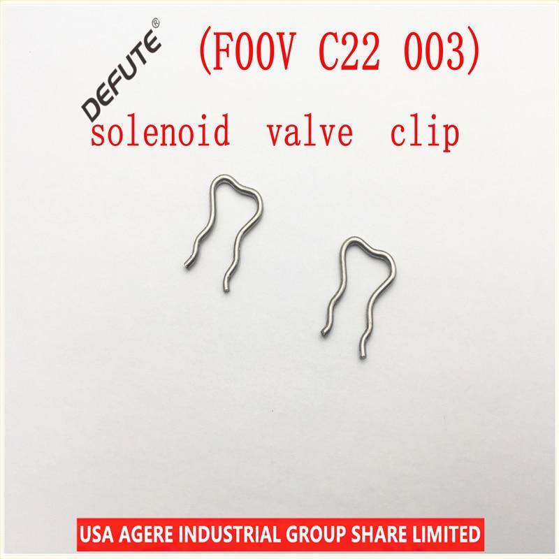 100 Pieces Parts F00VC22003 Diesel engine common rail parts injector Clip F 00V C22 003 (F00V C22 003) solenoid valve clip