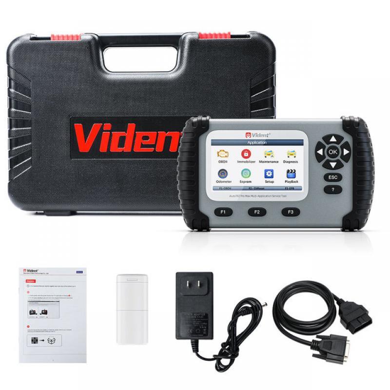 Vident iAuto702Pro MAX OBD2 Scanner Automotive Diagnostic Tool  All System OBD 2 Scanner Active Test Code Reader Key Coding Tool