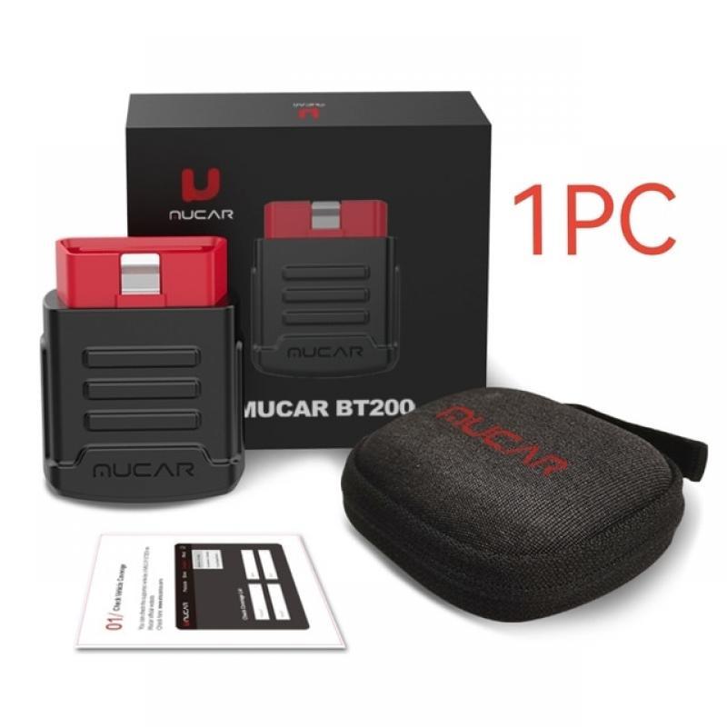 MUCAR BT200 Bluetooth Car Diagnostic Tool OIL IMMO SAS Reset OBD2 Scanner Auto Code Reader for IOS Android Full System Diagnose