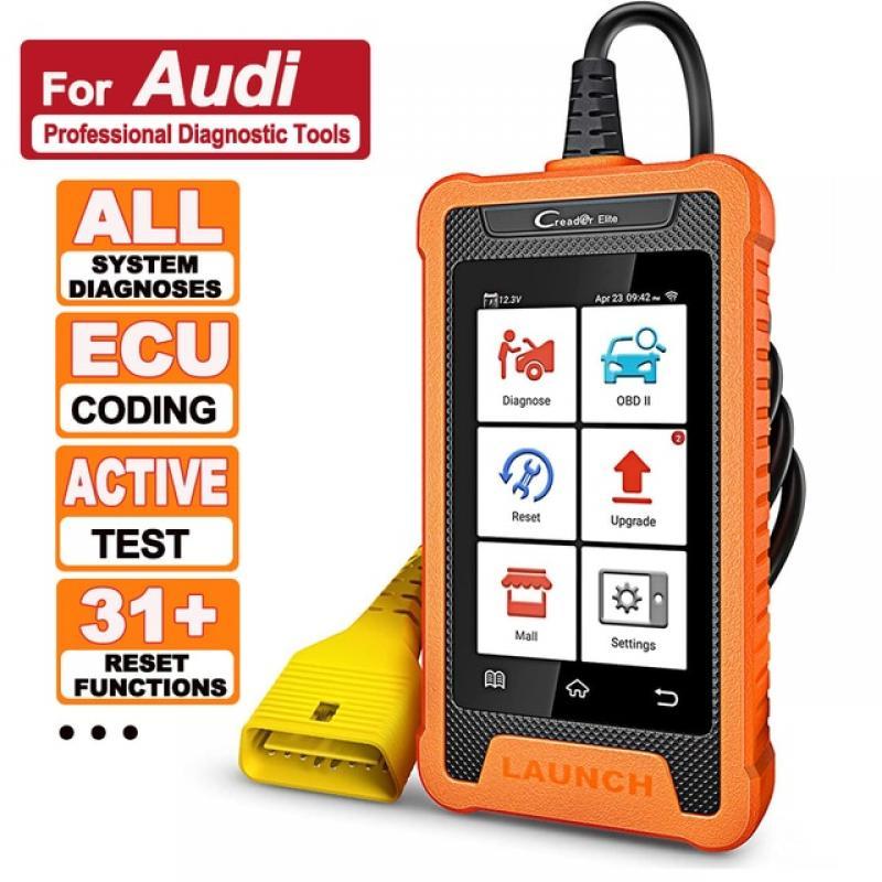 2023 New LAUNCH X431 Elite Full System OBD2 Diagnostic Tool Car Automotive Scanner ECU Coding Active Test Guided Functions