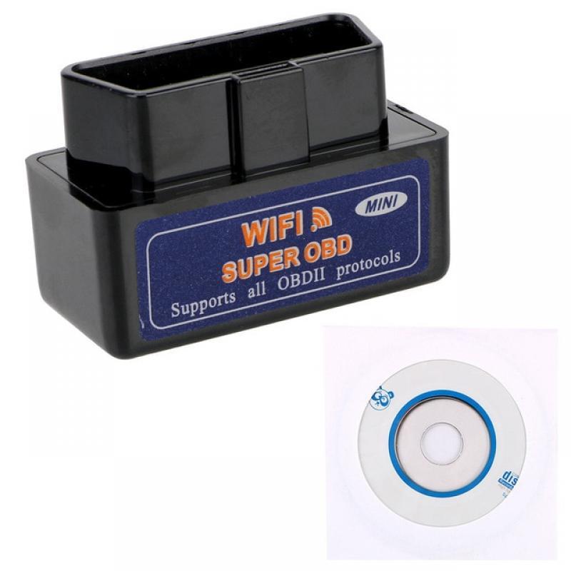 ELM327 V1.5 OBD2 Car Diagnostic Tools Code Reader Scanner OBD 2 ELM 327 WIFI Kit For IOS Android Auto Accessories Universal 12V