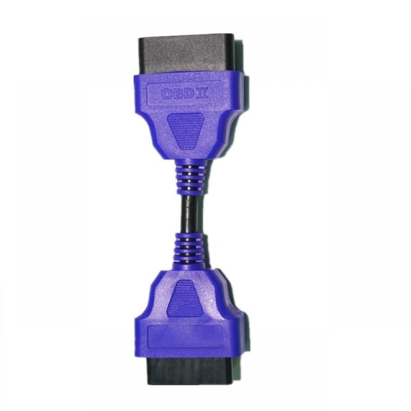 Yellow 13cm / 30 cm obd2 Cable Male to Female Plug Extension Wire Suitable for All OBD2 OBD Interface Extension Cord Connector